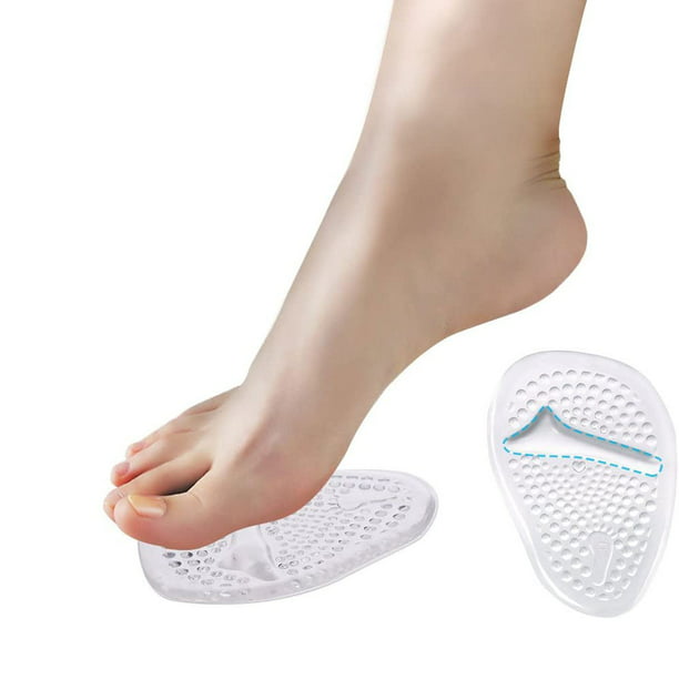 B-25 Medical Gel Forefoot Shoe Insole Metatarsal Pads Ball of Foot Pair 1 Each 